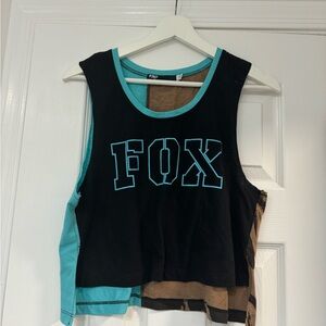 Never worn cute Fox top